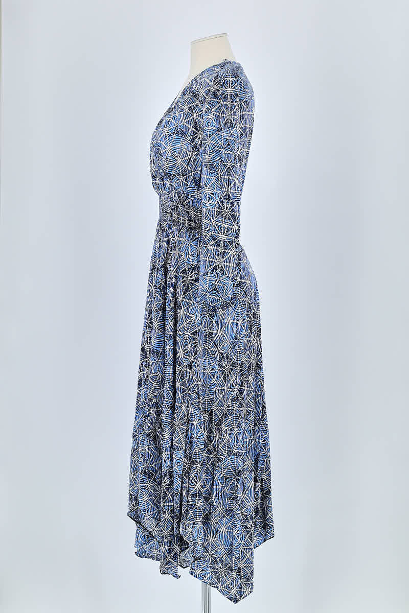 Robe Maje  Bleu