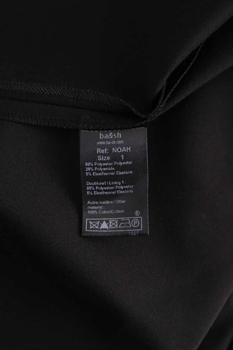 Robe Ba&Sh Noir en Synthétique