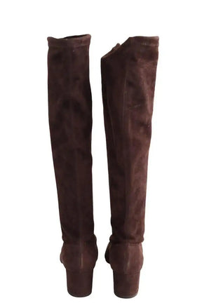 Bottes LK Bennett Eldon Marron en Daim