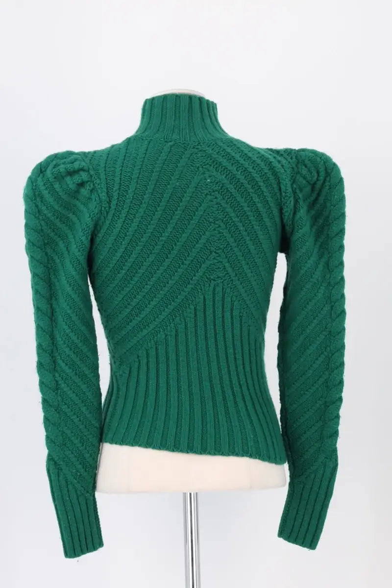 Pull Zimmermann Vert en Cachemire