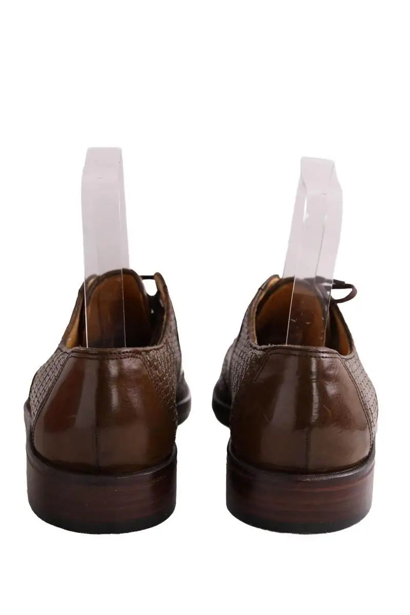 Chaussures à lacets Bally Marron en Cuir