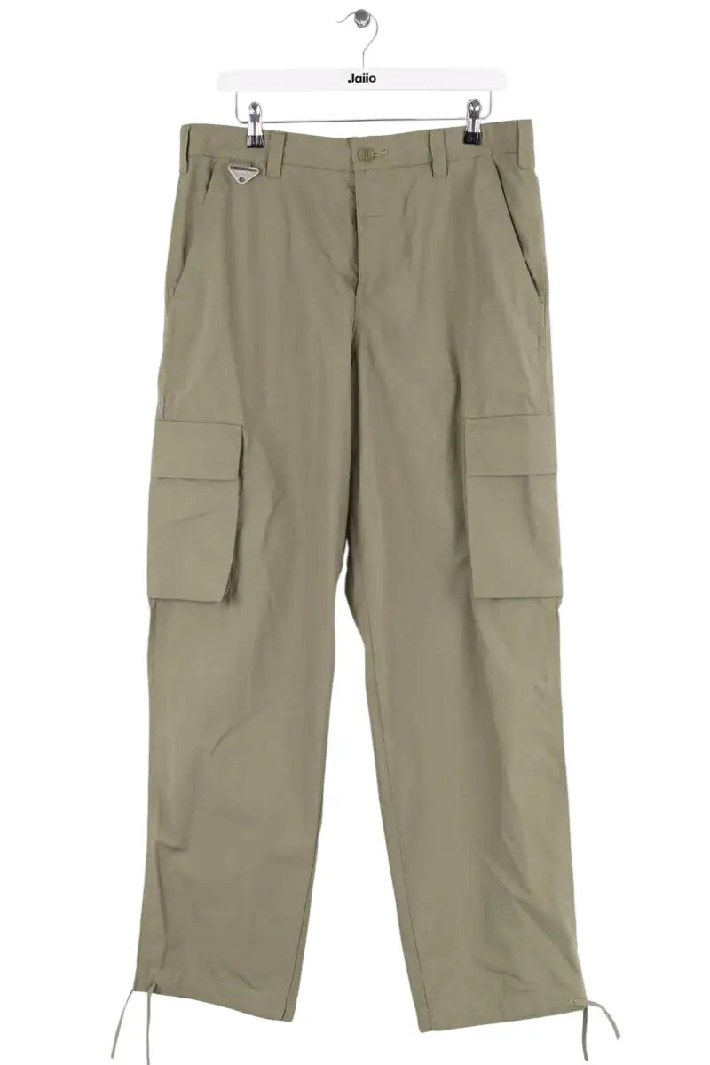 Pantalon droit Lacoste Kaki en Coton, taille L - Seconde Main