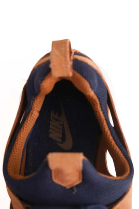 Baskets basses Nike Camel en Tissu