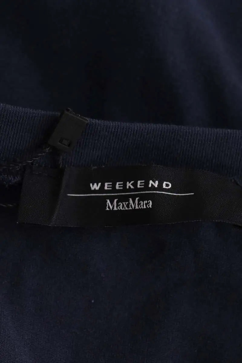Top Max Mara Marine en Coton