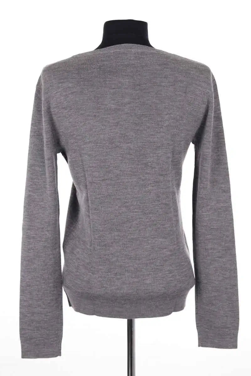 Pull Claudie Pierlot Gris en Laine