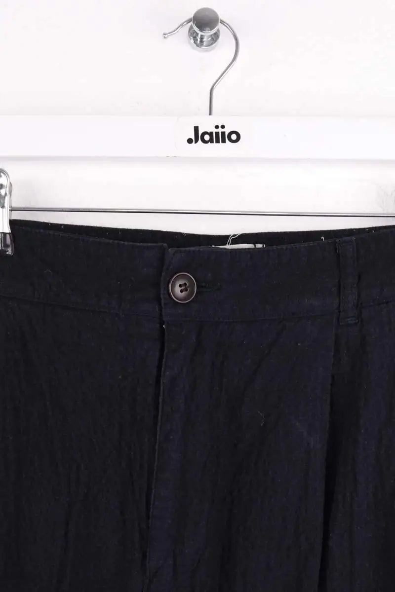 Pantalon large Eat Dust Noir en Coton