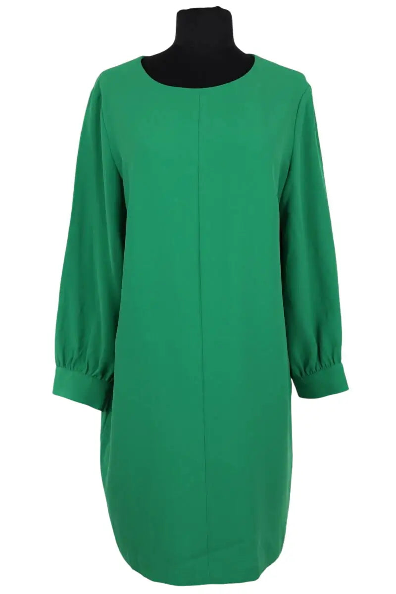 Robe Tara Jarmon Vert en Viscose, taille XXL - Seconde Main
