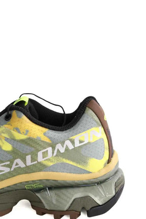 Baskets Salomon Vert en Caoutchouc