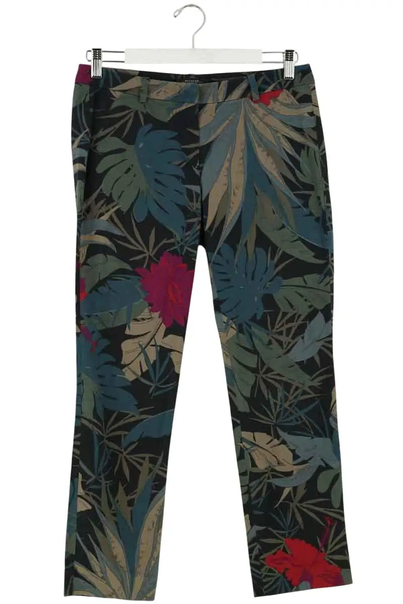 Pantalon droit Max Mara Multicolore en Coton, taille S - Seconde Main