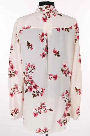 Chemise Sézane Ecru en Soie
