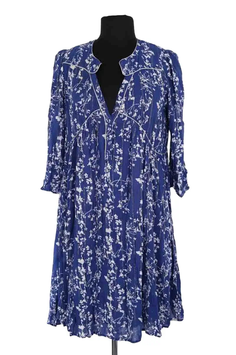 Robe Ba&Sh Bleu en Viscose, taille XS - Seconde Main