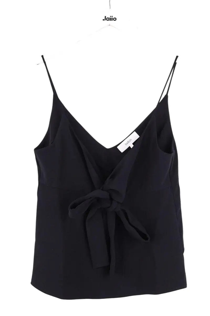 Top sans manche Ba&Sh Dypsie Noir en Synthétique, taille M - Seconde Main