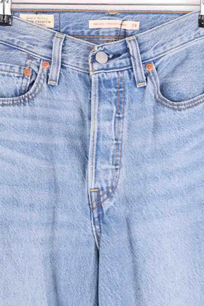 Jean droit Levi's Bleu en Coton