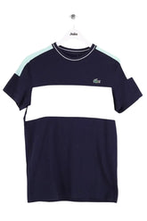 T-shirt Lacoste Marine en Coton, taille M - Seconde Main