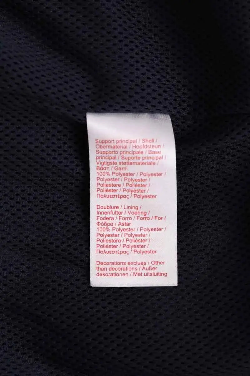 Veste Lacoste Marine en Synthétique