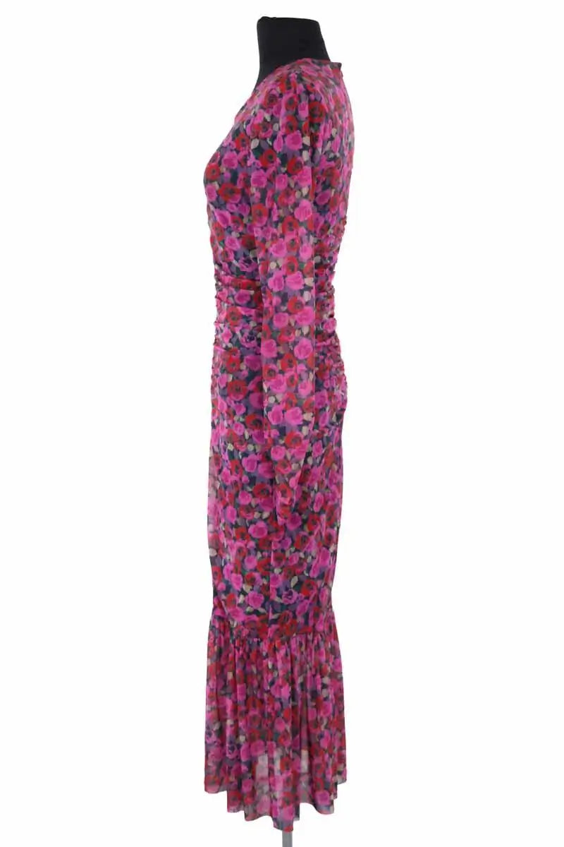 Robe Ganni Rose en Synthétique