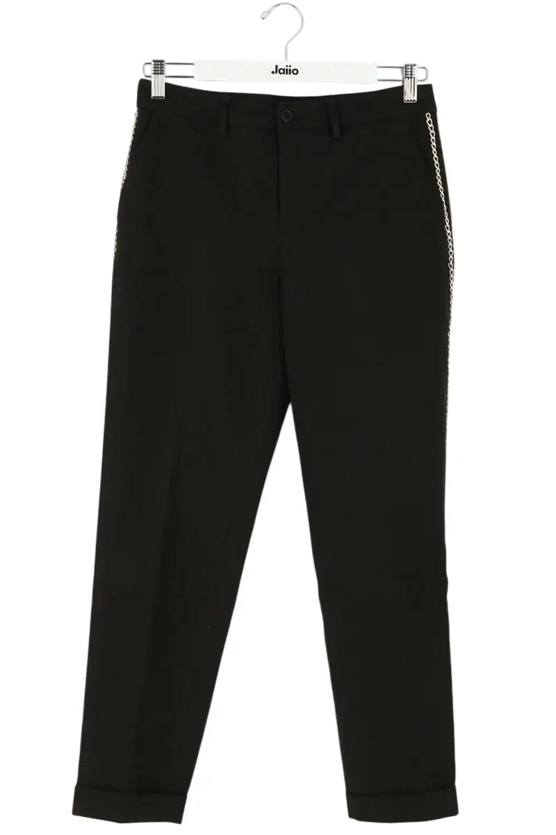 Pantalon Liu Jo Noir en Synthétique, taille M - Seconde Main