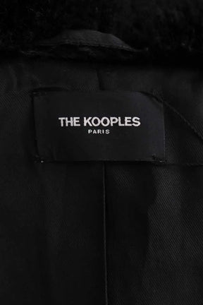 Manteau The Kooples Noir en Synthétique