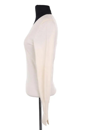 Pull Eric Bompard Ecru en Cachemire