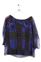 Blouse Kenzo Bleu en Synthétique, taille L - Seconde Main