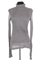 Top Barbara Bui Gris en Viscose, taille S - Seconde Main