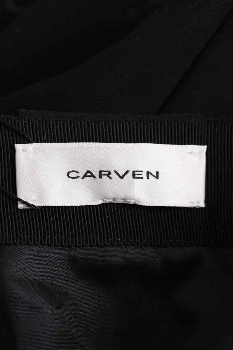 Jupe Carven Noir en Synthétique
