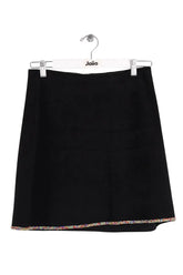 Mini jupe Sandro Noir en Viscose, taille L - Seconde Main
