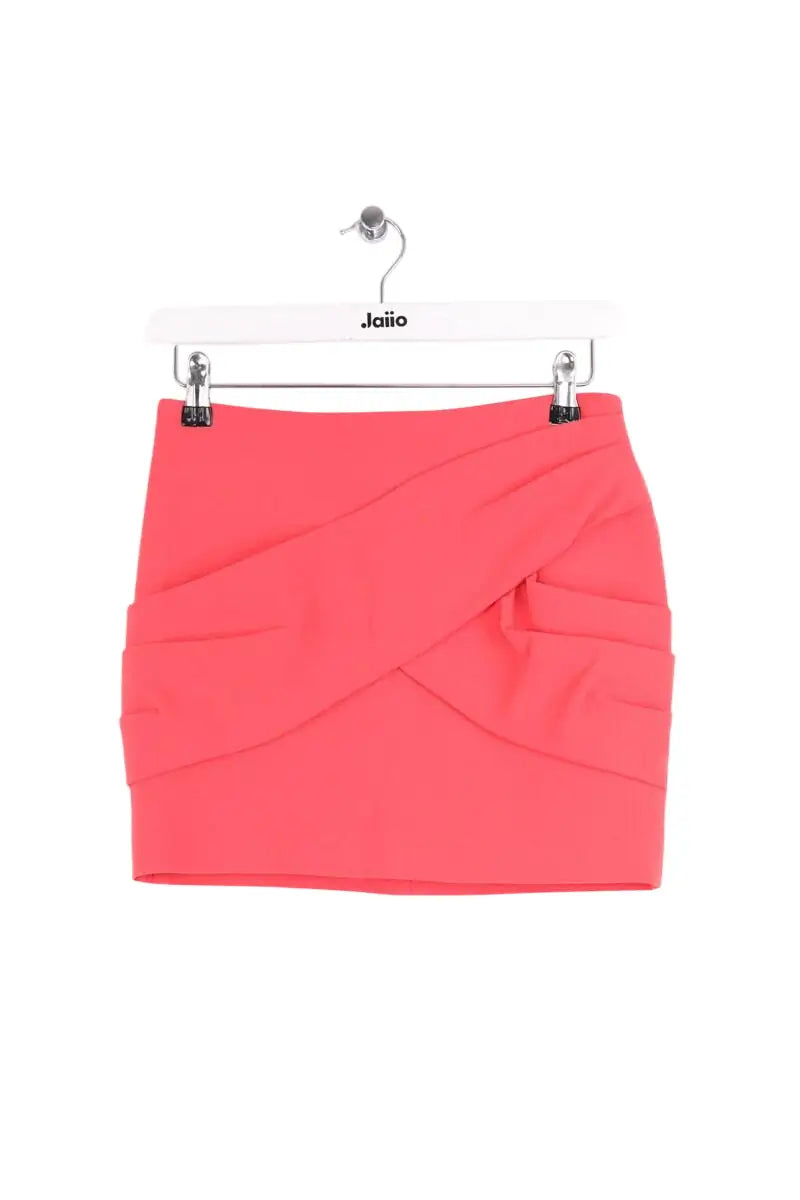 Mini jupe Maje Rouge en Synthétique, taille XS - Seconde Main