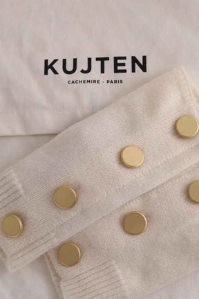 Gants Kujten Salen Blanc en Cachemire