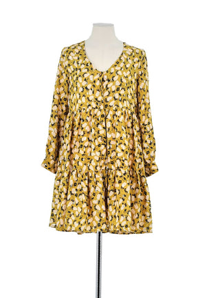 Robe Saaj  Jaune