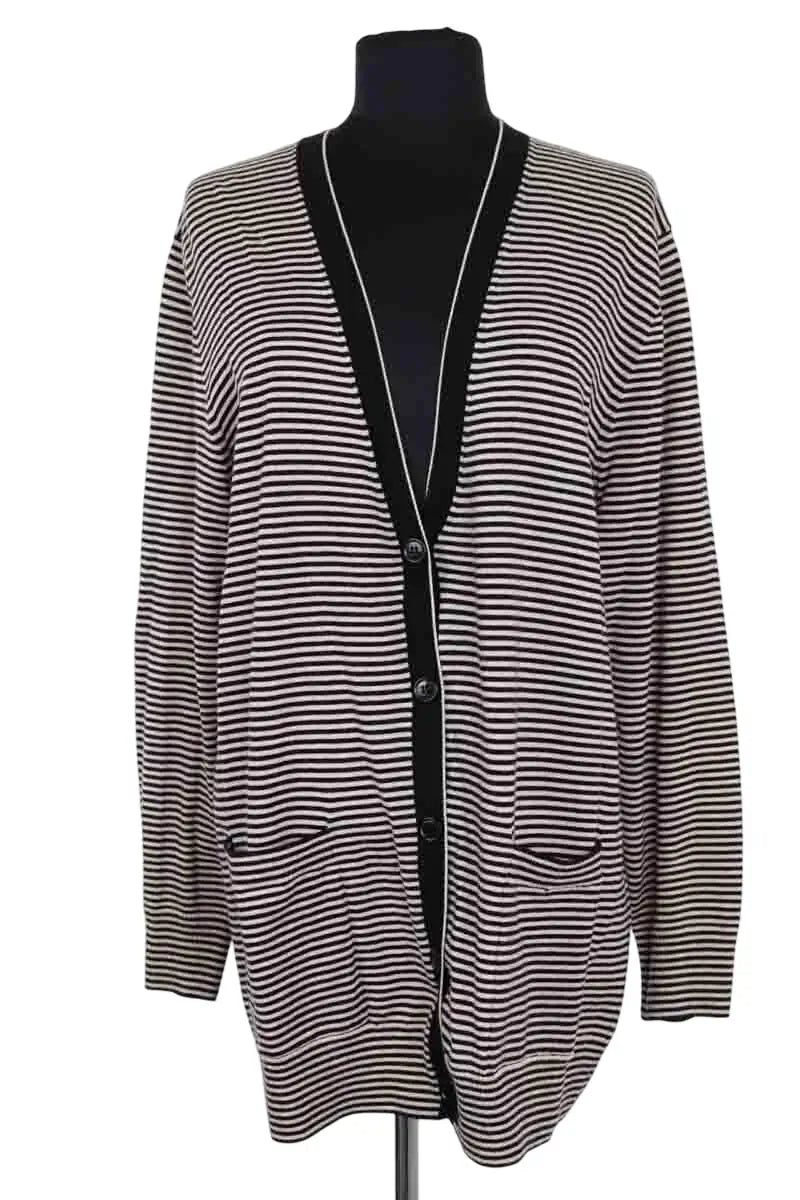 Cardigan Dries Van Noten Noir en Laine, taille L - Seconde Main