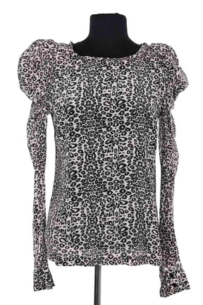 Blouse Maje Blanc en Soie, taille S - Seconde Main