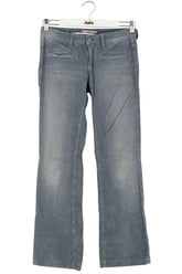 Pantalon Vanessa Bruno Gris en Velours, taille S - Seconde Main