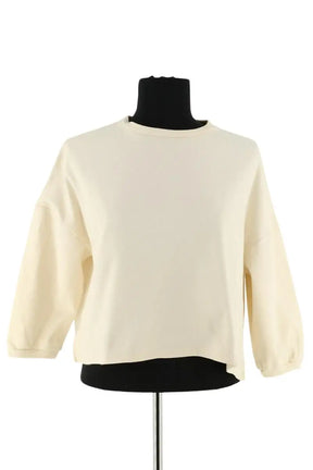 Pull Sessun Beige en Coton, taille XS - Seconde Main