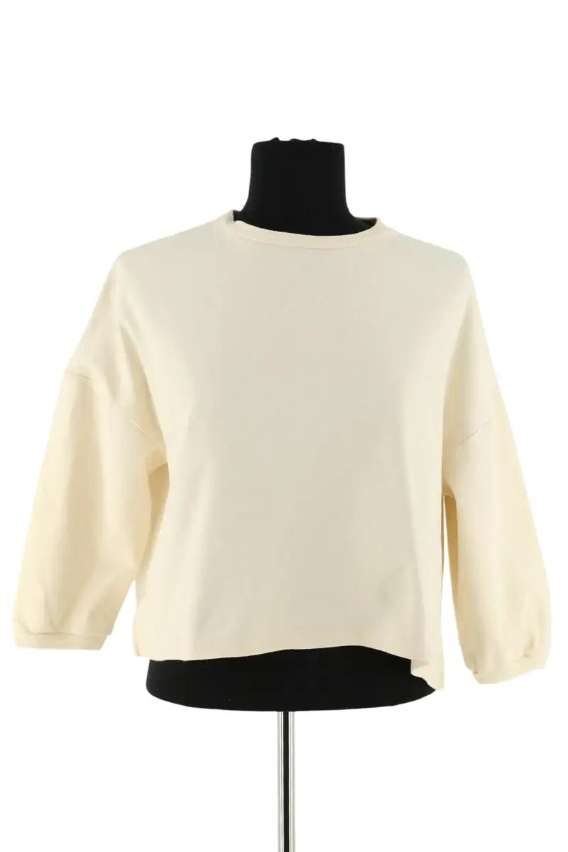 Pull Sessun Beige en Coton, taille XS - Seconde Main
