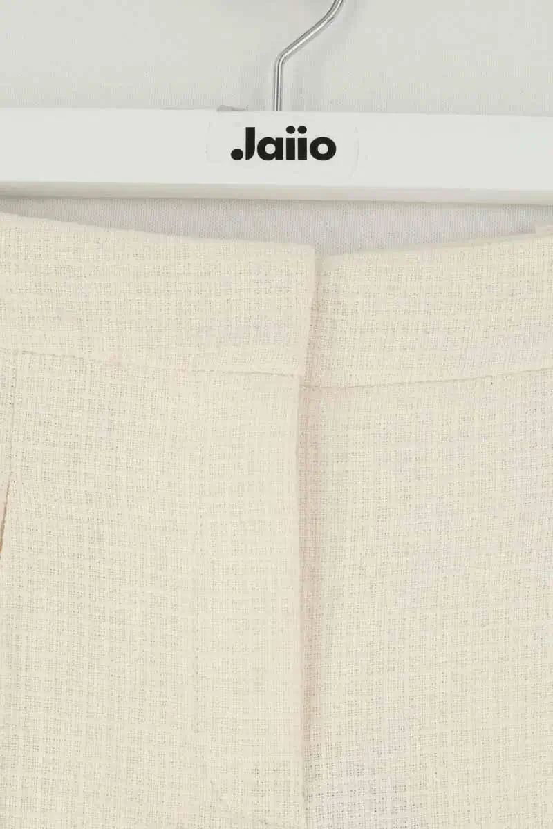 Pantalon large Samsoe Samsoe Blanc en Coton