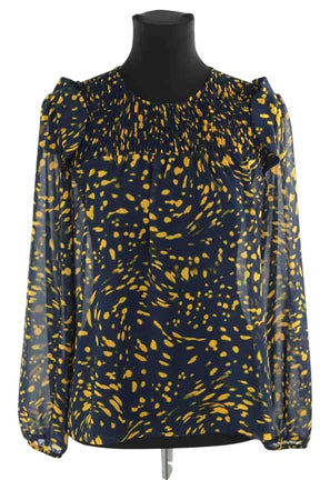 Blouse Maje  Bleu