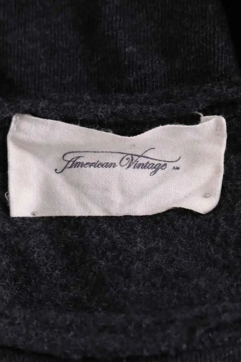 T-shirt American Vintage Anthracite en Coton