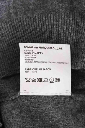 Pull Comme Des Garçons Gris en Laine