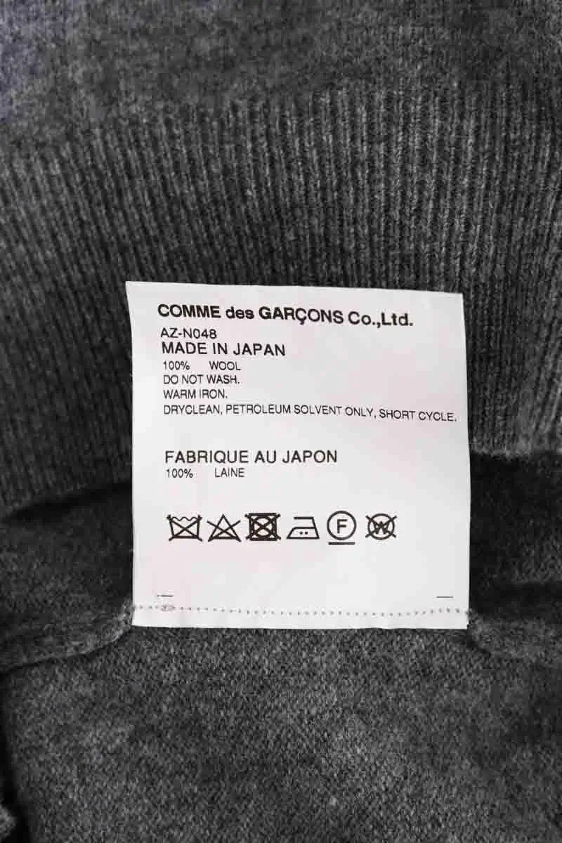 Pull Comme Des Garçons Gris en Laine