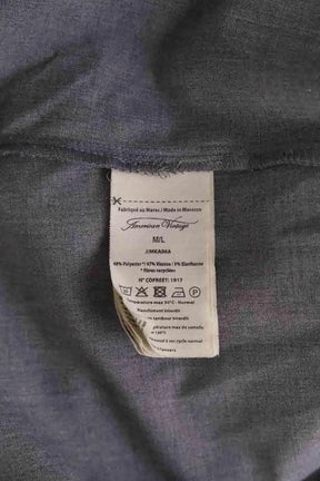 Chemise American Vintage Gris en Synthétique