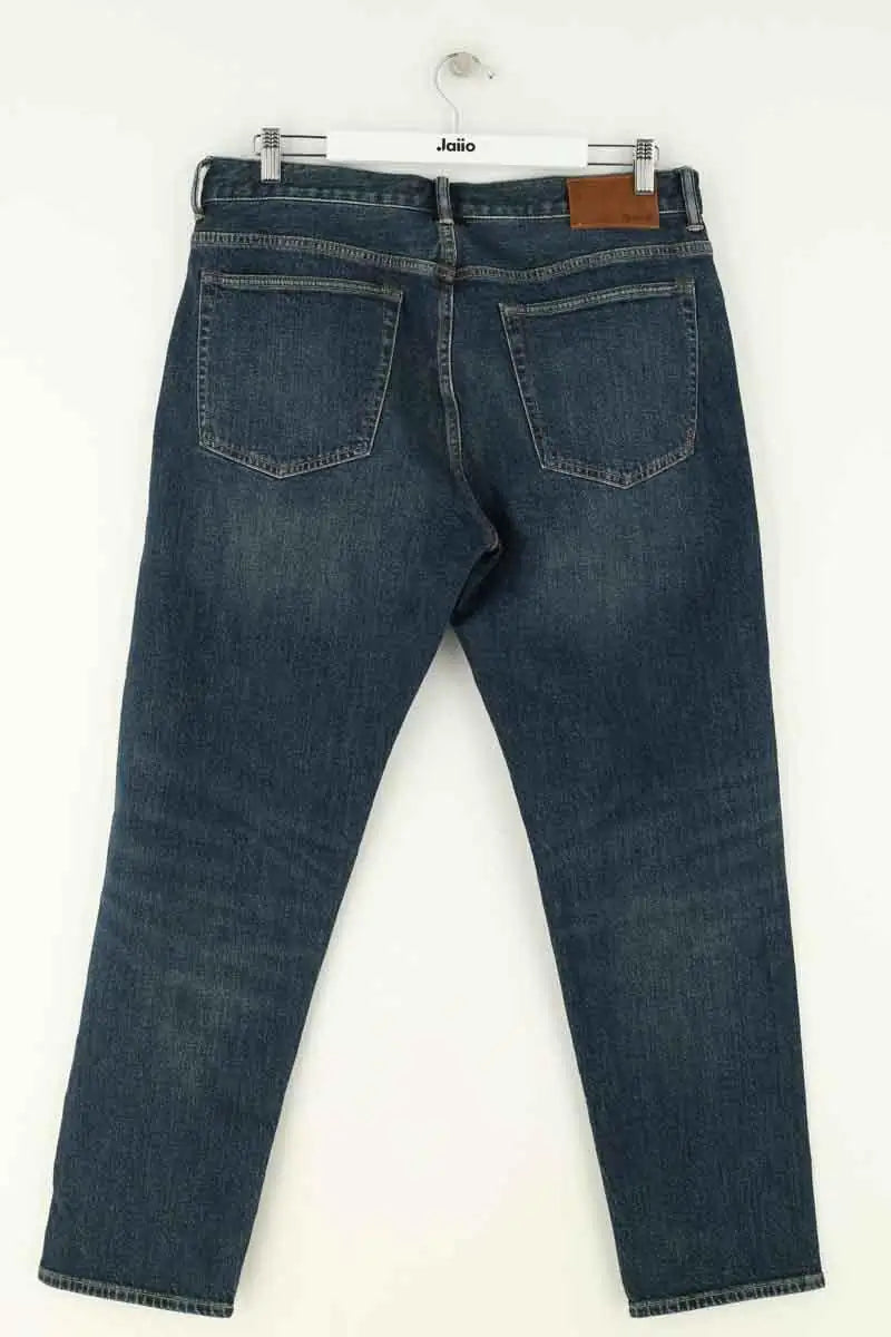 Jean droit W33 L32 Madewell Bleu en Coton