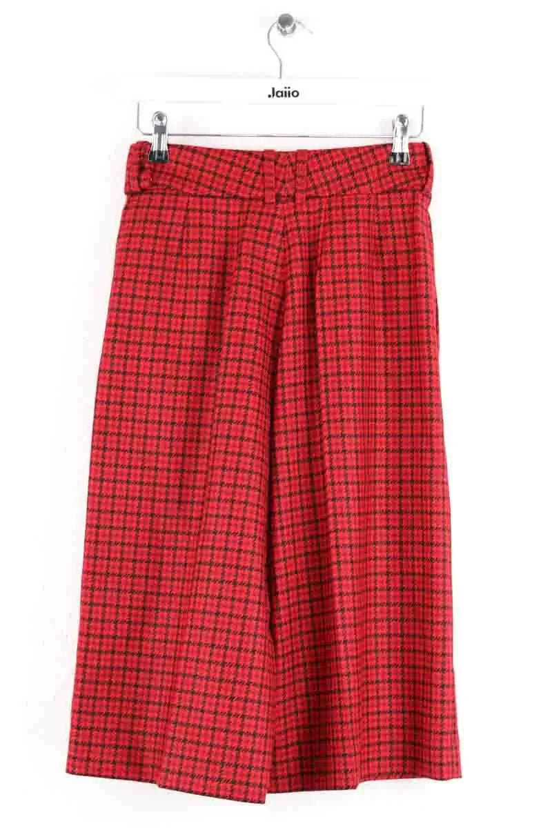 Bermuda Alexandre Vauthier Rouge en Laine