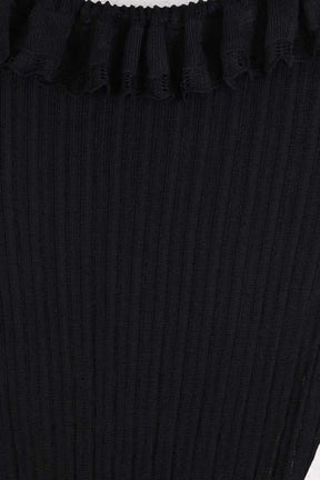Robe Alaïa Noir en Viscose