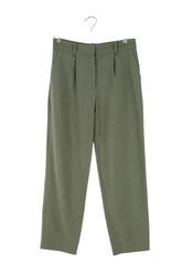 Pantalon Maje Kaki en Laine, taille S - Seconde Main