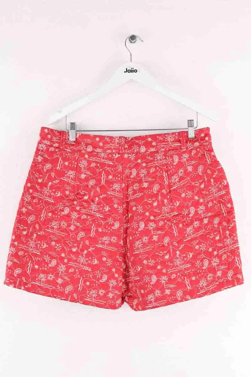 Mini short Balzac Rouge en Coton