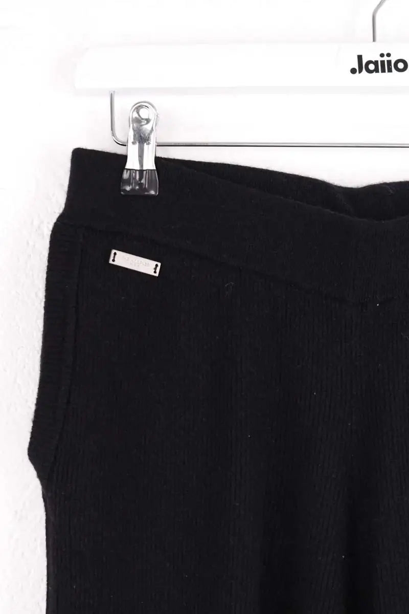 Pantalon large The Kooples Noir en Laine