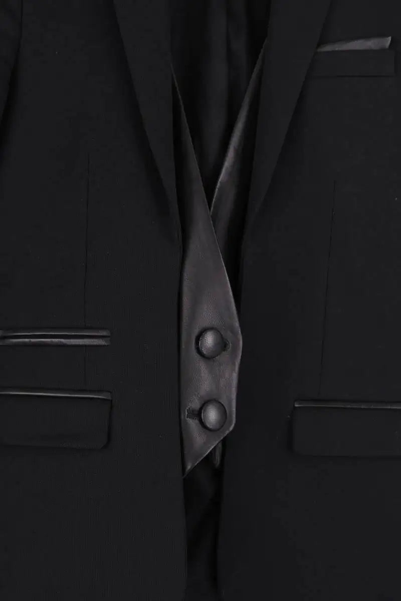Blazer The Kooples Noir en Laine