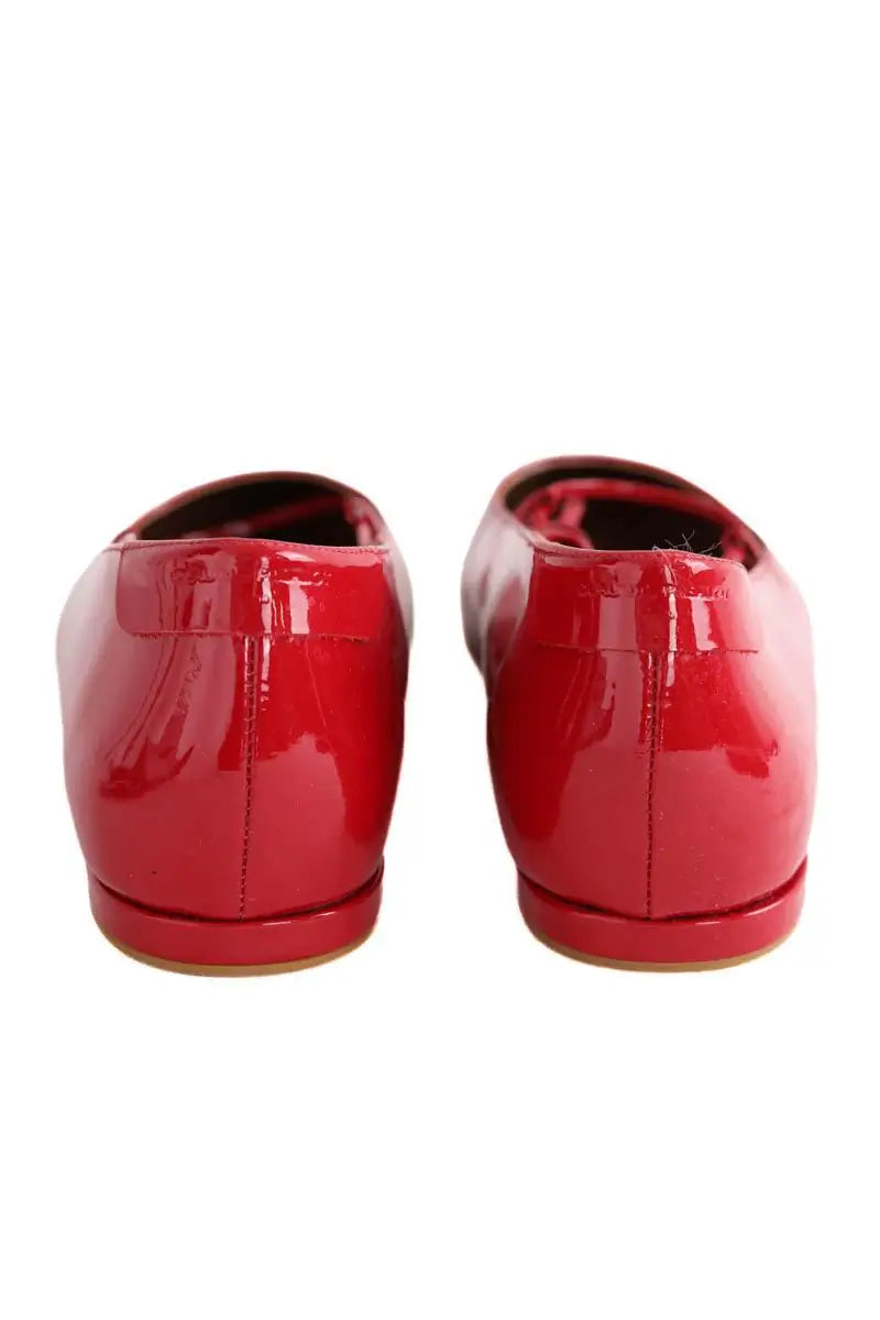 Ballerines Claudie Pierlot Rouge en Cuir verni