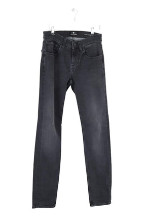 Jean droit 7 For All Mankind  Noir